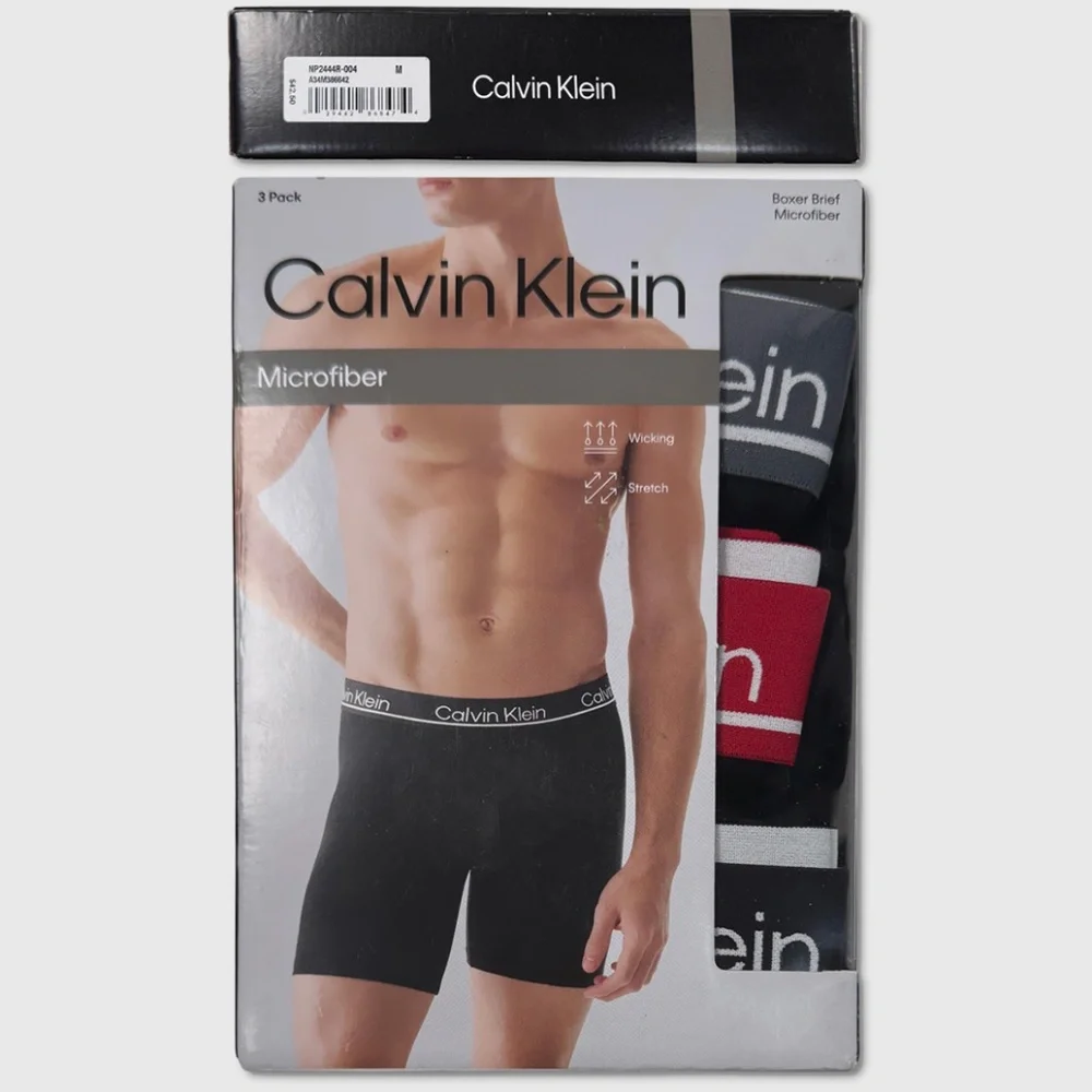 Calvin Klein Boxer Briefs / Underwear - NWT Mens Medium Multi (3 Pack) #46241-P3